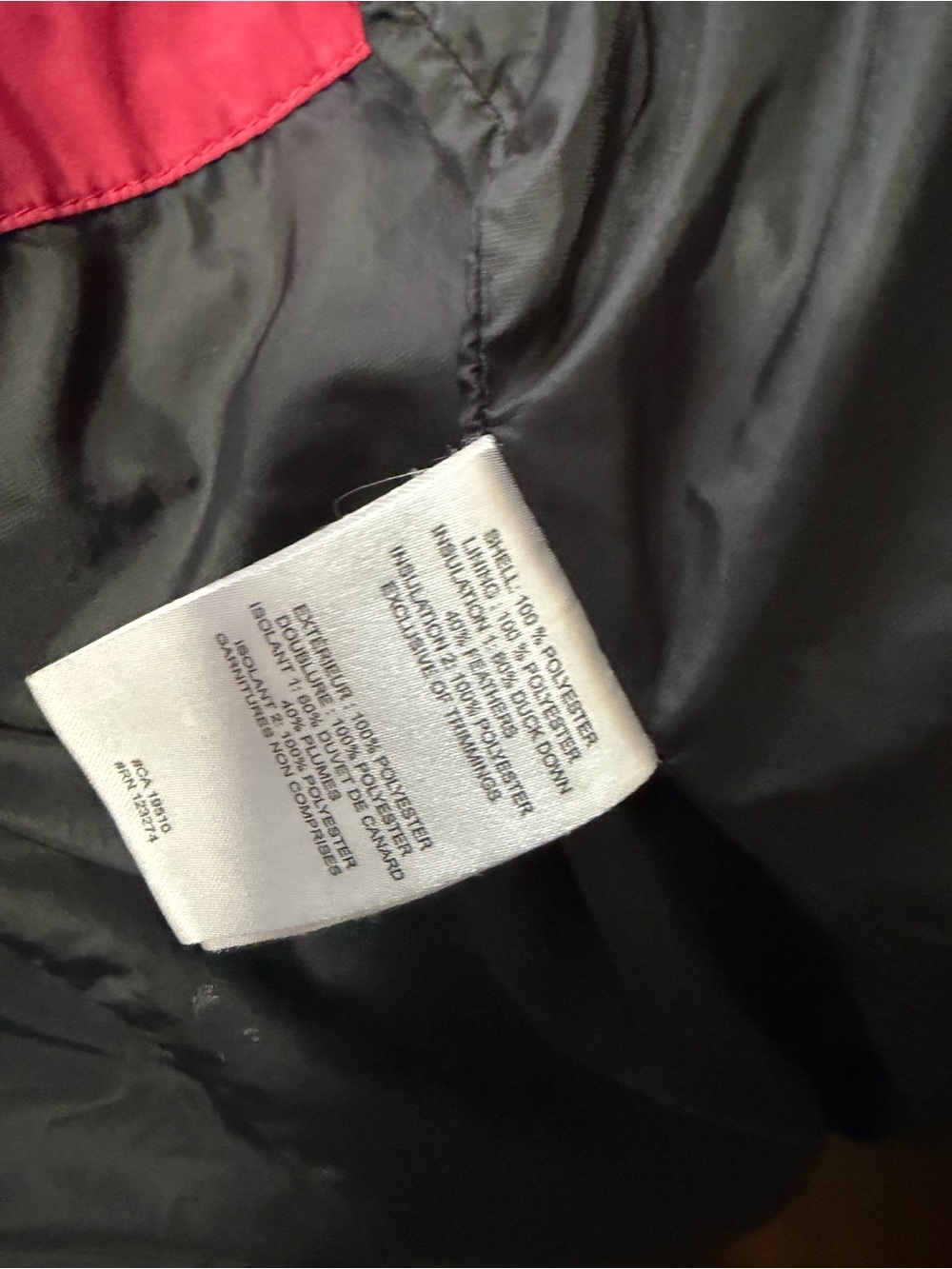 Lole Women’s Hooded Puffer Jacket - Raspberry - Picture 4 of 5